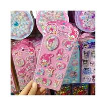 Adesivo 3D Kawaii Sanrio DIY Para Decoração De Caderno, Álbum E Diário Para Crianças Na Escola