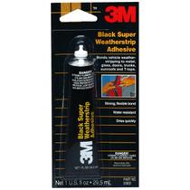 Adesivo 3M Black Super Weatherstrip 03602 30mL, pacote com 1
