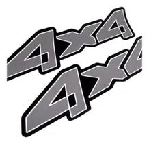 Adesivo 4x4 Compatível Ranger 2005/ Emblema Lateral Grafite Adesivo 4x4 Compatível Ranger 2005/ Emblema Lateral Grafite