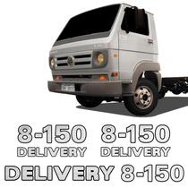 Adesivo 8-150 Delivery Emblemas Caminhão Volkswagen Escovado