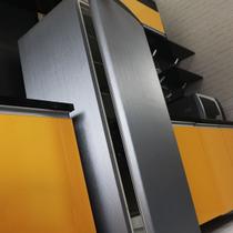 Adesivo Aço Escovado Inox Geladeira Móveis Acabamento Lavável Impermeável Decorativo Cozinha