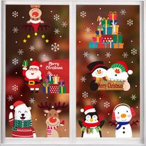 Adesivo adesivo de Natal para janelas CCINEE 352PCS Snowflakes Adesivo adesivo de Natal para janelas CCINEE 352PCS Snowflakes