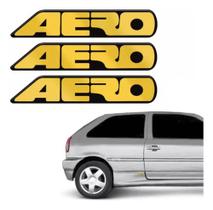 Adesivo Aero Gol Bola 1995/1999 Emblema Lateral/teto Dourado