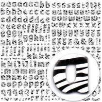 Adesivo Alfabeto AC - Thickers - Chipboard - Zebra Adesivo Alfabeto AC - Thickers - Chipboard - Zebra
