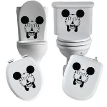 Adesivo anime 4 vaso sanitário privada caixa acoplada descarga azulejo box vidro superficie liza dec
