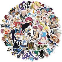 Adesivo Anime Fairys Tails Vinyl Cartoon Anime 50 unidades