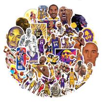 Adesivo Anime Kobe Bryant 50 peças de vinil PVC impermeável para guerra Adesivo Anime Kobe Bryant 50 peças de vinil PVC impermeável para guerra