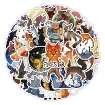 Adesivo Anime Warriors Vinyl Cartoon Anime 50 unidades para água