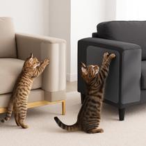 Adesivo Anti Arranhão Gatos Kit 10 Protetores Transparente Sofá