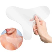 Adesivo Anti Rugas Para O Colo Silicone Médico Reutilizável