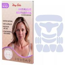 Adesivo Anti Rugas Silicone Patch Facial Reutilizável Efeito Lifting Acorde com a Pele Lisa 16 Adesivos AntiRugas Reutilizáveis Últimas Unidades Adesivo Anti Rugas Silicone Patch Facial Reutilizável Efeito Lifting Acorde com a Pele Lisa 16 Adesivos AntiRugas Reutilizáveis Últimas Unidades