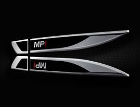 Adesivo Aplique Cromado Resinado Vw Mpi Reto High Quality