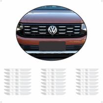 Adesivo Aplique Da Grade T-cross Sense 2020 Cromado Resinado