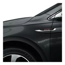 Adesivo Aplique Lateral Polo Gts Volkswagen Emblema Resinado