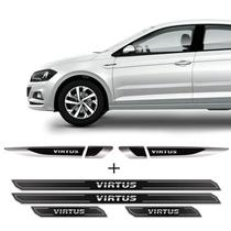 Adesivo Aplique Lateral Virtus 2018/2020 e Soleira Protetora