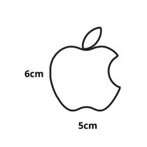 Adesivo Apple Maça 6x5cm Imac Iphone Ipad Diversas Cores Decoração Adesivos Celular Notebook - Moto