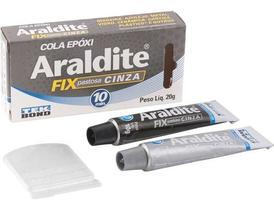 Adesivo Araldite Fix Cinza 10 Minutos 20g Adesivo Araldite Fix Cinza 10 Minutos 20g