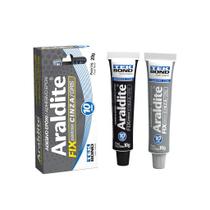 Adesivo Araldite Fix Pastosa Cinza 10 MIN. 20GR - Tekbond Adesivo Araldite Fix Pastosa Cinza 10 MIN. 20GR - Tekbond