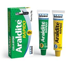 Adesivo Araldite Rápído Cola Epóxi Tekbond