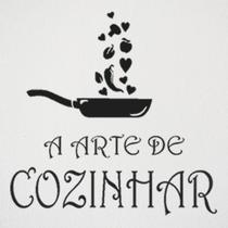 Adesivo arte de cozinhar cozinha comida Cor:Preto Adesivo arte de cozinhar cozinha comida Cor:Preto