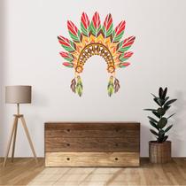 Adesivo Auto Colante Decorativo Cocar Indígena