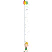 Adesivo Autocolante Régua de Crescimento infantil Menino 1,5m x 15cm - TACDECOR
