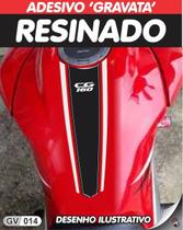 Adesivo Autocolante Resinado Para Moto Titan CG 160 Fan - Resitank