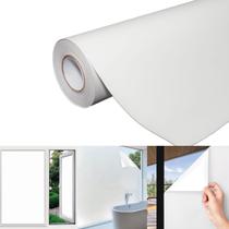 Adesivo Autocolante Semi Blackout Branco Box Janela 6m x 60cm