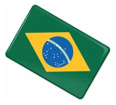 Adesivo Bandeira Brasil Carro Moto Capacete Resinado Bd1 Adesivo Bandeira Brasil Carro Moto Capacete Resinado Bd1
