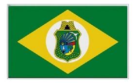 Adesivo Bandeira Ceara Resinado 4x6cm Bd23