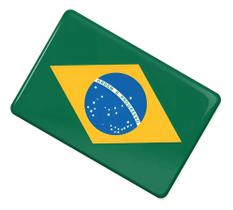 Adesivo Bandeira do Brasil Alto Relevo Caminhão BD1 Adesivo Bandeira do Brasil Alto Relevo Caminhão BD1