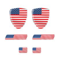 Adesivo Bandeira Estados Unidos Escudo Placa Coluna Resinado Adesivo Bandeira Estados Unidos Escudo Placa Coluna Resinado