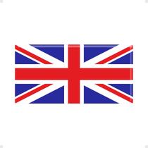 Adesivo Bandeira Inglaterra Land Rover Emblema - Genérico Adesivo Bandeira Inglaterra Land Rover Emblema - Genérico