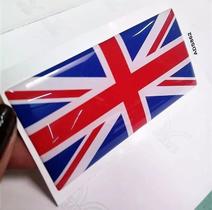 Adesivo Bandeira Land Rover Resinada Inglaterra England