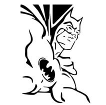 Adesivo Batman Desenhos Infantis (0,67cm X 0,48cm)