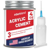 Adesivo Berkland Acrylic Bonding Cement Clear 120 mL com aplicador Adesivo Berkland Acrylic Bonding Cement Clear 120 mL com aplicador
