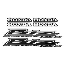 Adesivo Biz 125 ES 2011 Compatível Lateral para Protetor Tank Pad