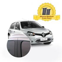 Adesivo Blackout Clio 00 05 para Coluna de Porta Preto Fosco Poroso Adesivo Blackout Clio 00 05 para Coluna de Porta Preto Fosco Poroso