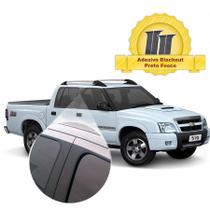 Adesivo Blackout S10 Portas Preto Fosco Poroso Adesivo Blackout S10 Portas Preto Fosco Poroso