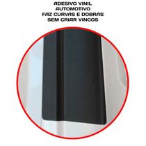 Adesivo Blackout VERSA 2021 Coluna de Porta Preto Fosco Poroso Adesivo Blackout VERSA 2021 Coluna de Porta Preto Fosco Poroso