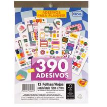 Adesivo bloco planner 390 adesivos - tilibra Adesivo bloco planner 390 adesivos - tilibra