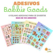 Adesivo Bobbie Goods 4 cartelas adesivas Para aproveitar mais de 130 adesivos
