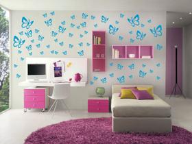 Adesivo Borboleta Kit com 68 de diversos tamanho para carro parede vidro Adesivo Borboleta Kit com 68 de diversos tamanho para carro parede vidro