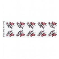 Adesivo Borboletas Bobbie para Unhas 10 Adesivos 3D C374