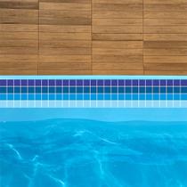Adesivo borda para Piscina Faixa 1m x 20cm 10und