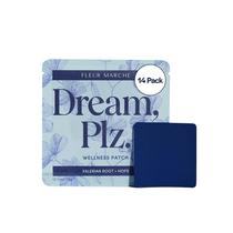 Adesivo botânico para dormir Fleur Marche Dream, Plz Better ZZZ's com raiz de valeriana, L-teanina, óleo de lavanda e lúpulo Sedativo natural Altamente biodisponível 14 adesivos Adesivo botânico para dormir Fleur Marche Dream, Plz Better ZZZ's com raiz de valeriana, L-teanina, óleo de lavanda e lúpulo Sedativo natural Altamente biodisponível 14 adesivos