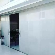 Adesivo Branco Blackout Bloqueia Luz Solar Porta Janela Película Vinil Tipo Black Out P/ Privacidade