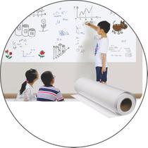 Adesivo Branco Quadro Lousa Decorativa 2,50mX60cm