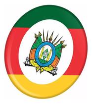 Adesivo Brasão Rio Grande Do Sul Resinado Moto Capacete Bd10