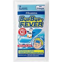 Adesivo Bye Bye Fever Criança Alívio Febre 2Und Hisamitsu